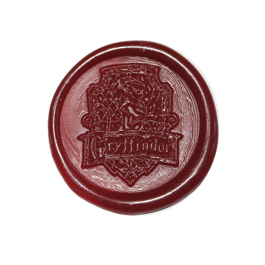 buy gryffindor house burgundy wax seal stickers no highlight colour