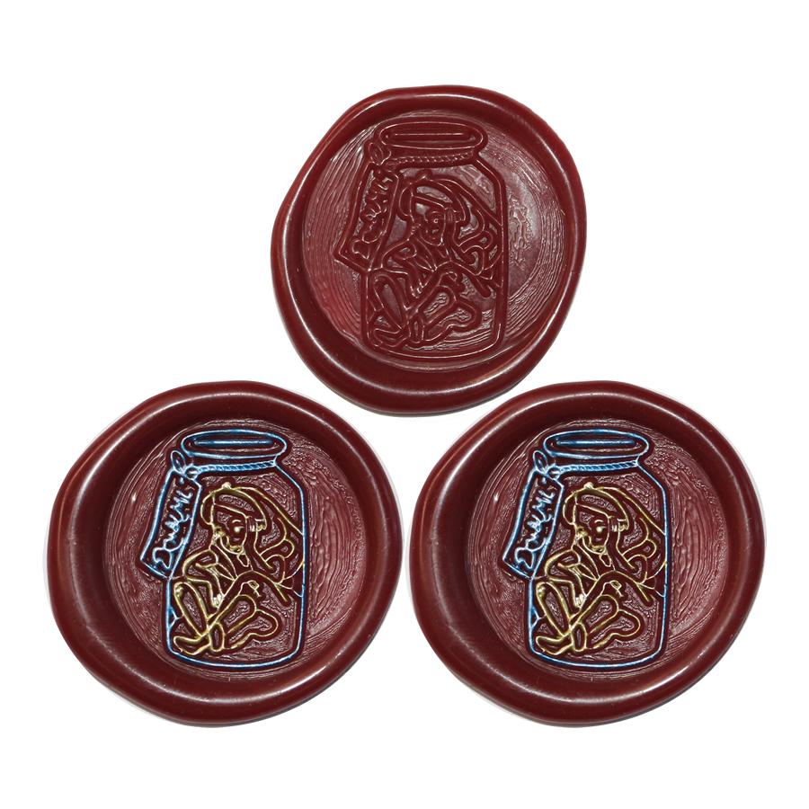 buy alice in jar drink me wax seals